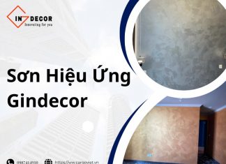 Gindecor: Giải Pháp Sơn Hiệu Ứng Bê Tông Tối Ưu Cho Không Gian Của Bạn