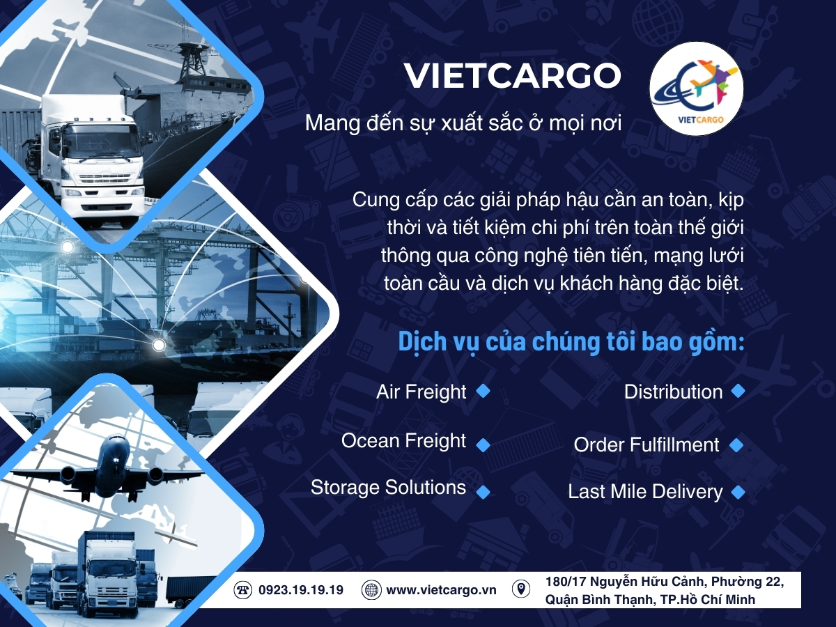 Gửi hàng đi Đức cùng VietCargo