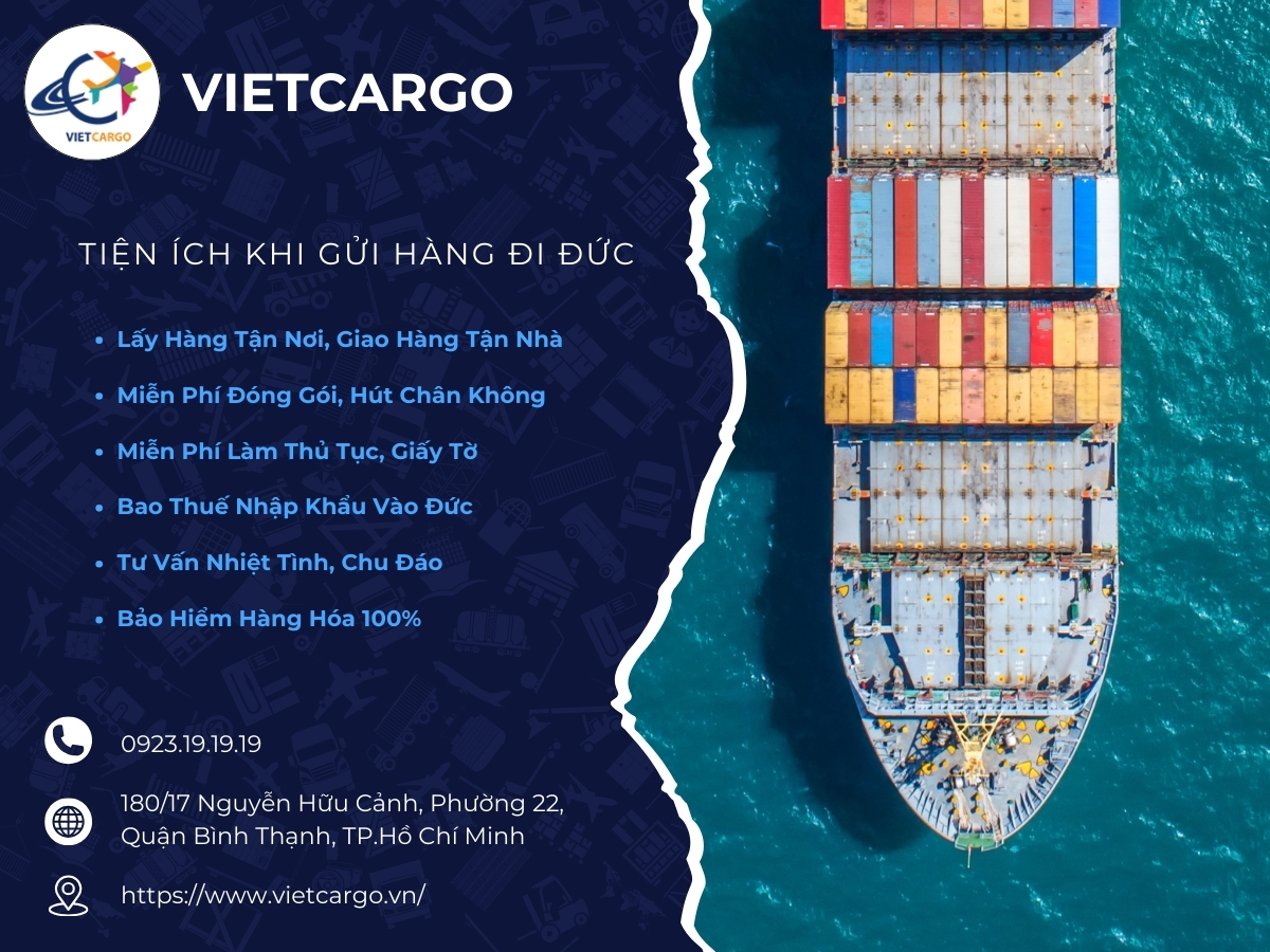 GỬi hàng đi Đức