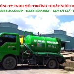 Dịch vụ hút hầm cầu tại Hoàng Cường