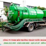 dịch vụ thông cống nghẹt Trà Vinh