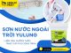 Sơn nước ngoài trời Yulung bền màu chống thấm tăng tuổi thọ công trình