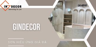 Sơn hiệu ứng Gindecor khi nghệ thuật và công nghệ hòa quyện trong từng không gian
