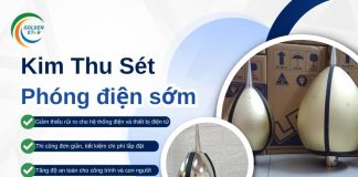 Amb Việt Nam – Giải Pháp Chống Sét Toàn Diện Với Công Nghệ Kim Thu Sét Tiên Tiến Kim thu sét phòng điện sớm tại GOLDEN STAR Việt Nam