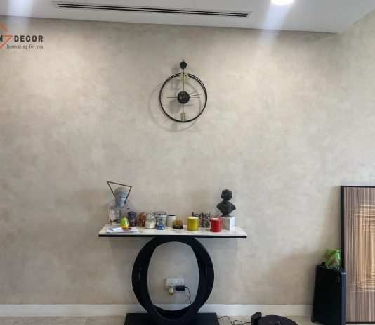 Sơn hiệu ứng Gindecor bí quyết tạo không gian sống ấn tượng