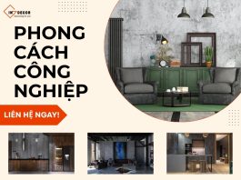 Gindecor đưa phong cách công nghiệp vào từng chi tiết ngôi nhà bạn