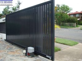 Cổng tự động Vũ Hoàng – Trải nghiệm tiện nghi bắt đầu từ cổng ra vào