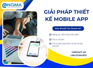 Giải pháp thiết kế mobile app tại Engma giúp doanh nghiệp tối ưu trải nghiệm người dùng
