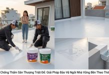 Cách Chống Thấm Sân Thượng Triệt Để: Giải Pháp Bảo Vệ Ngôi Nhà Vững Bền Theo Thời Gian